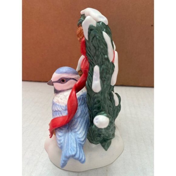 Lenox 2010 Christmas Blue Titmouse Figurine w/ COA, Holiday Bird Series NEW - Picture 4 of 10